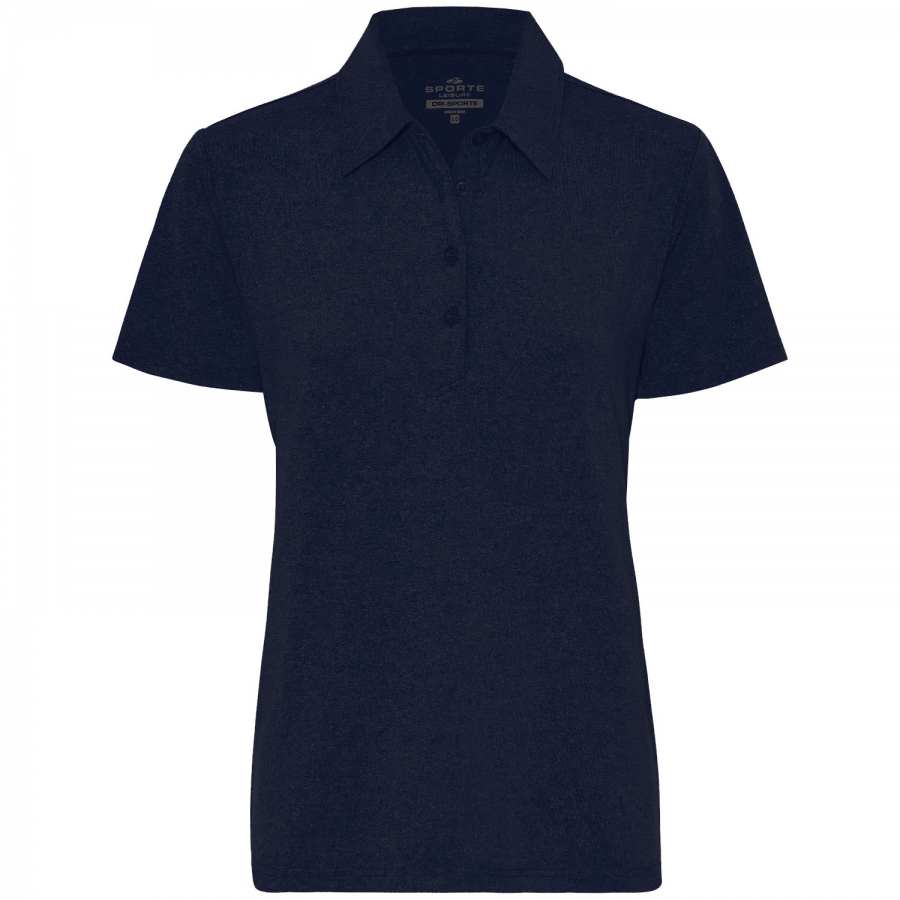 HYPE LADIES POLO - French Navy Marle