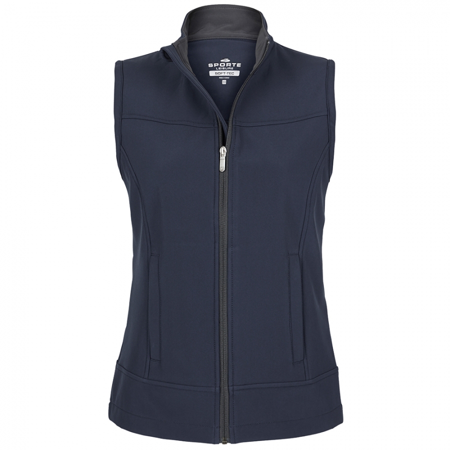 Ladies Alpine Soft-Tec Vest - FRENCH NAVY
