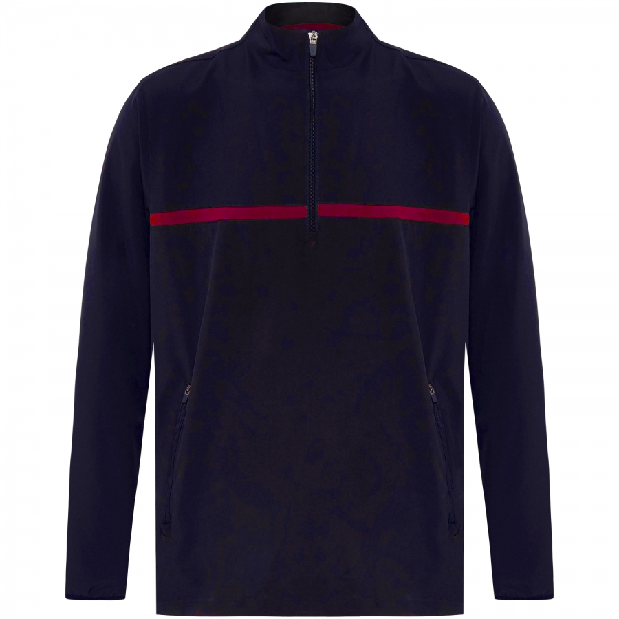 Mens Wind Pullover - Red Redemption