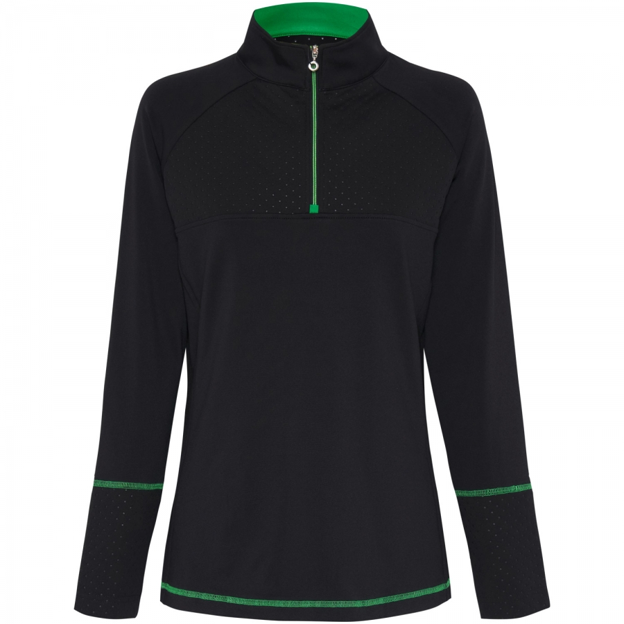 Ladies Warm Pullover - Forever Emerald