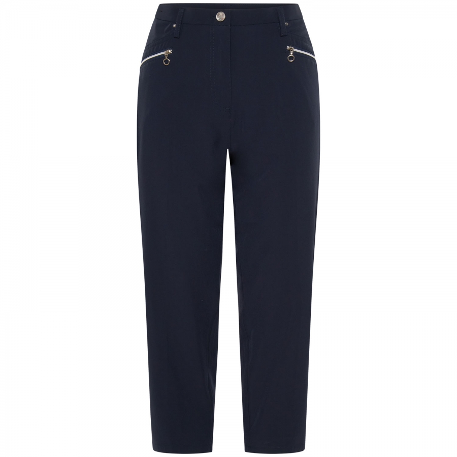 Ladies 3/4 Tech Pant - FRENCH NAVY