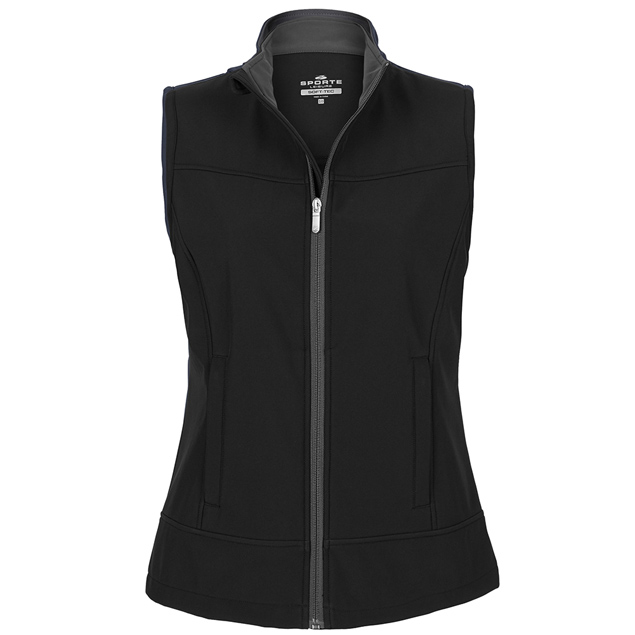 Ladies Alpine Soft-Tec Vest - BLACK