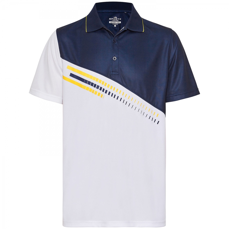 ZING MENS POLO - French Navy | Pineapple
