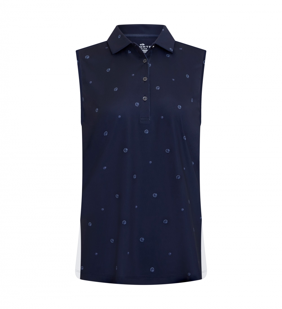 Pearl Ladies SL Polo - FRENCH NAVY