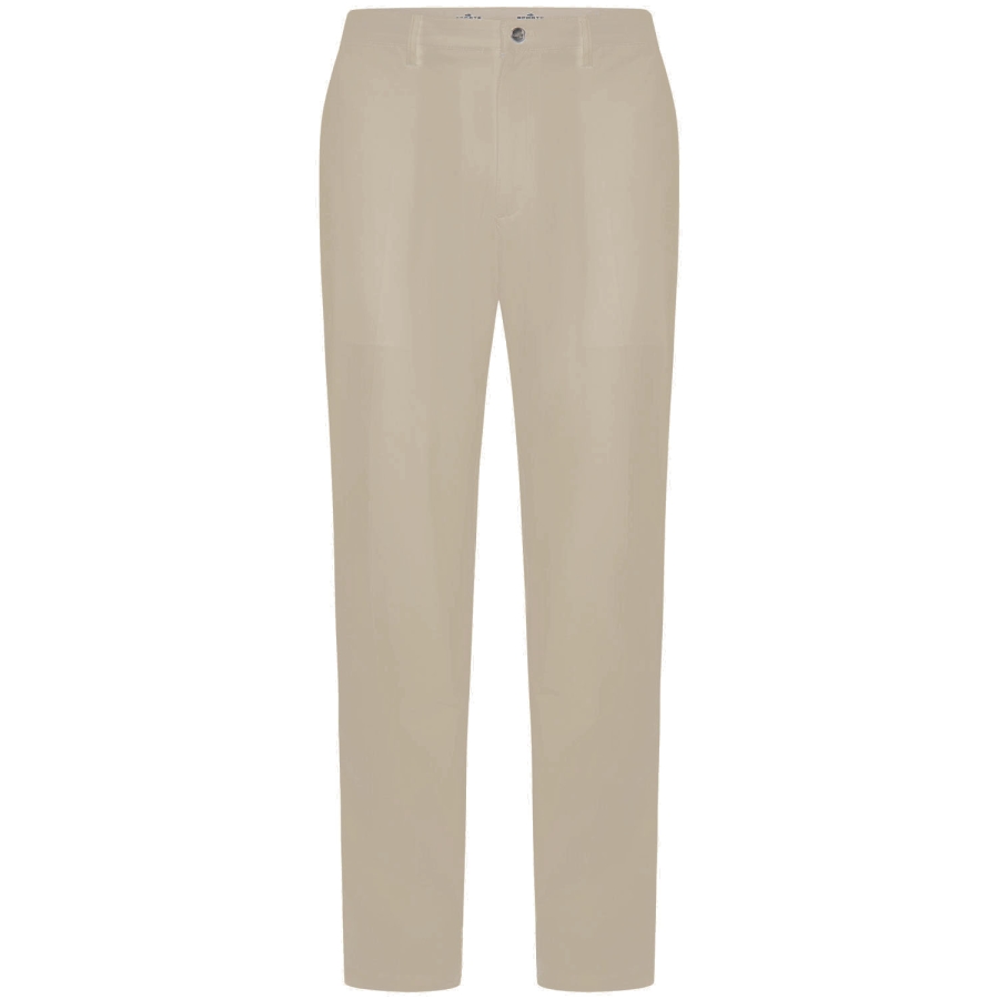 MENS PLAIN PANT WITH ADJUST WAIST - PEBBLE