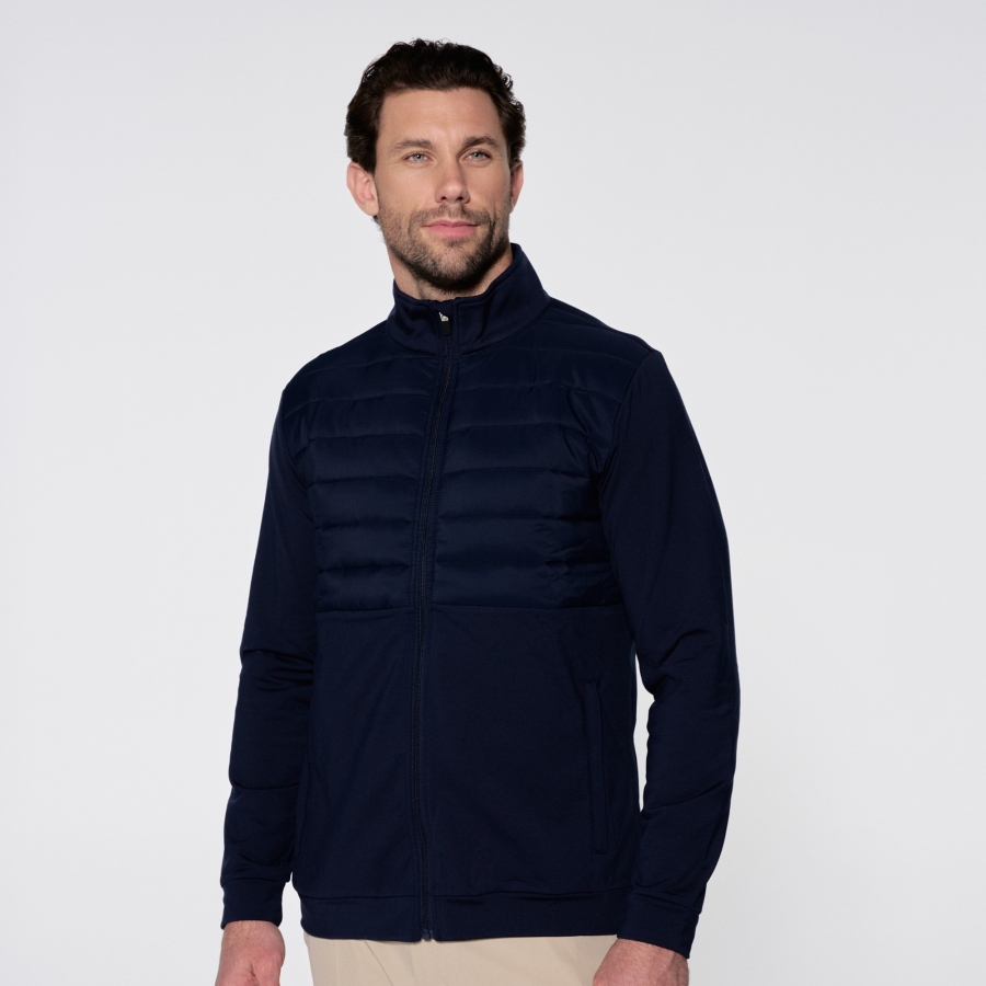 Mens 1/2 Puff Jacket - MODEL SHOT
