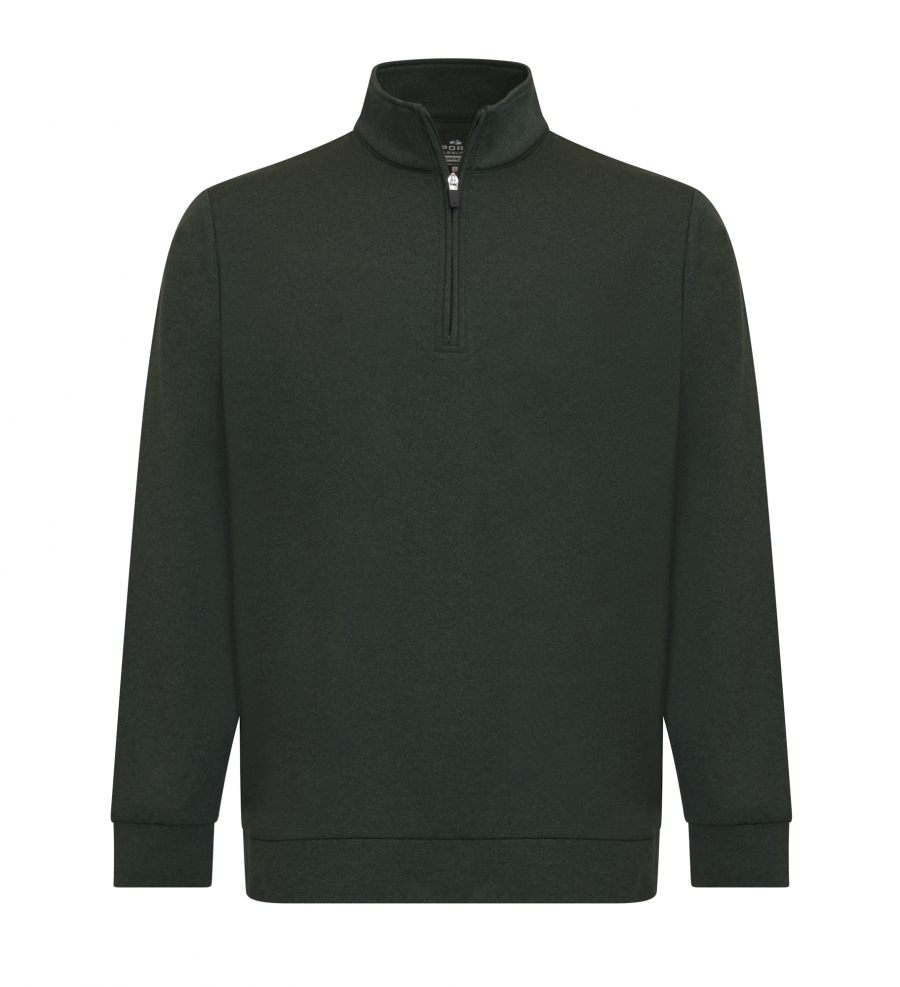 Valley Men's LS Pullover - JUNGLE HEATHER