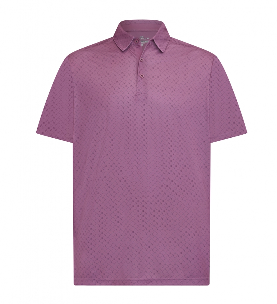 Victory Men's SS Polo - ROSE