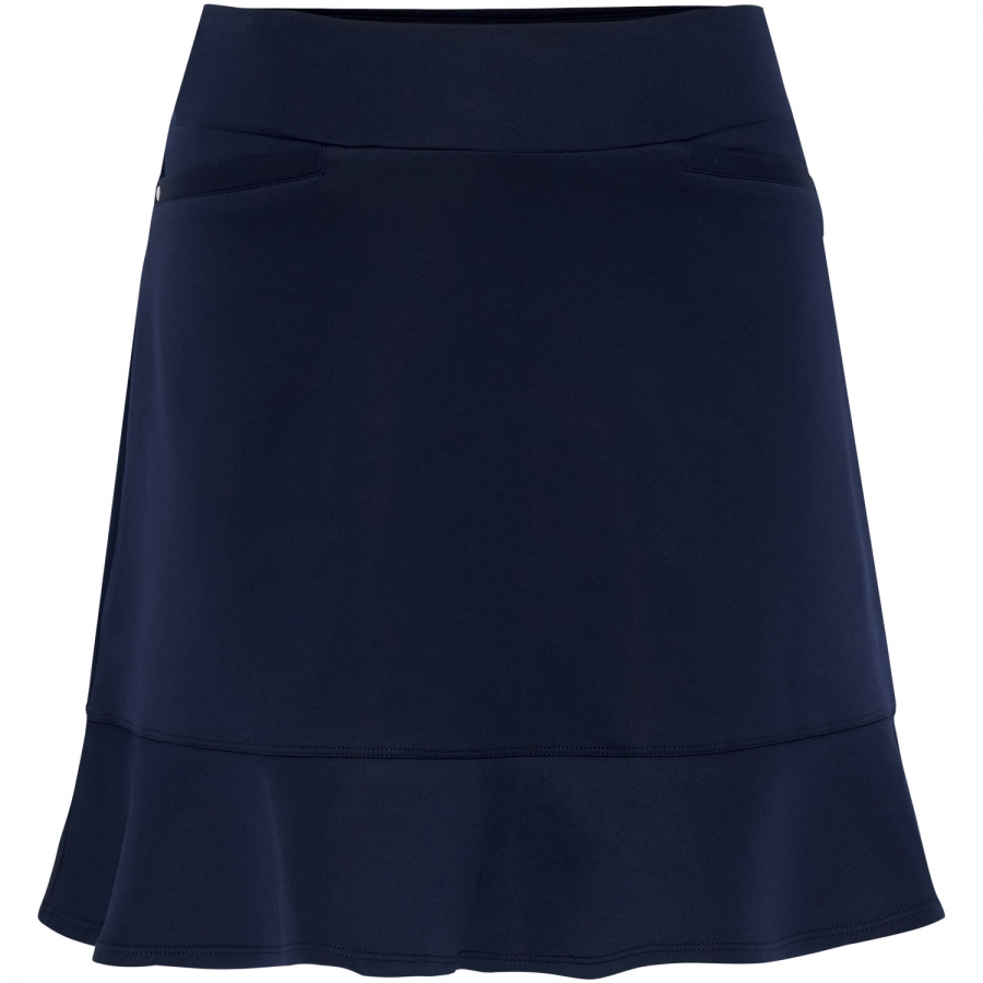 SKORT WITH FRILL - FRENCH NAVY