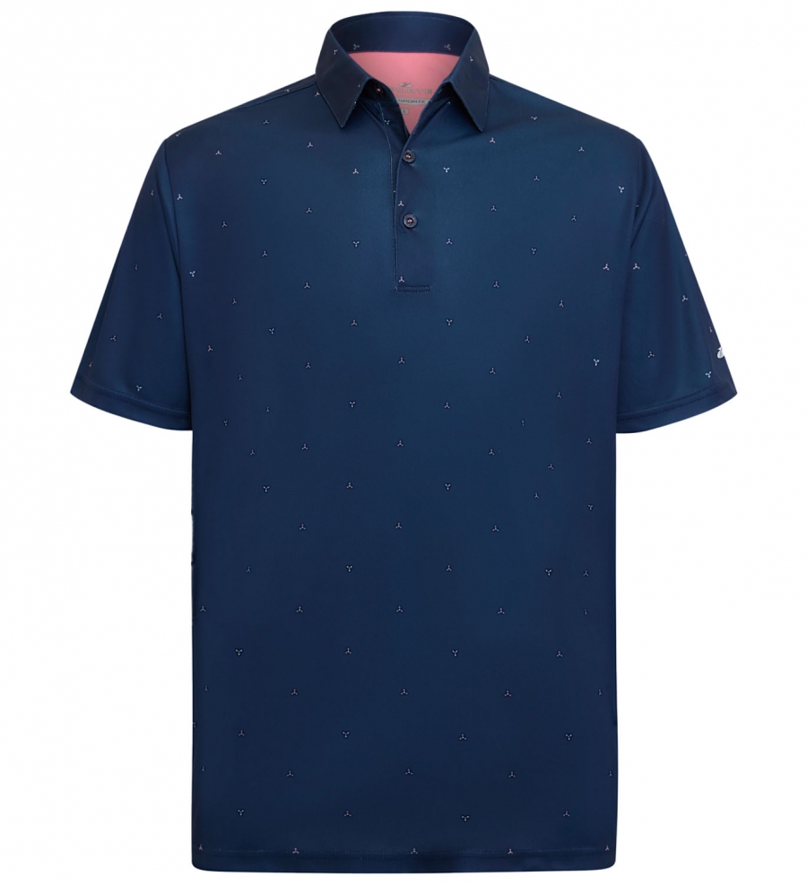 Positano Mens SS Polo - NAVY