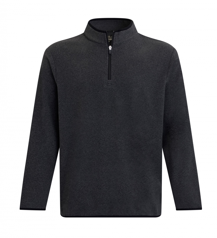 Foxtrot 1/4 Zip Pullover - BLACK/GREY