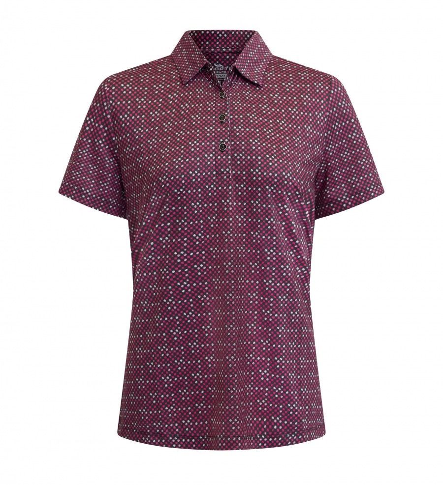 Cherry Bites Polo - BLACK
