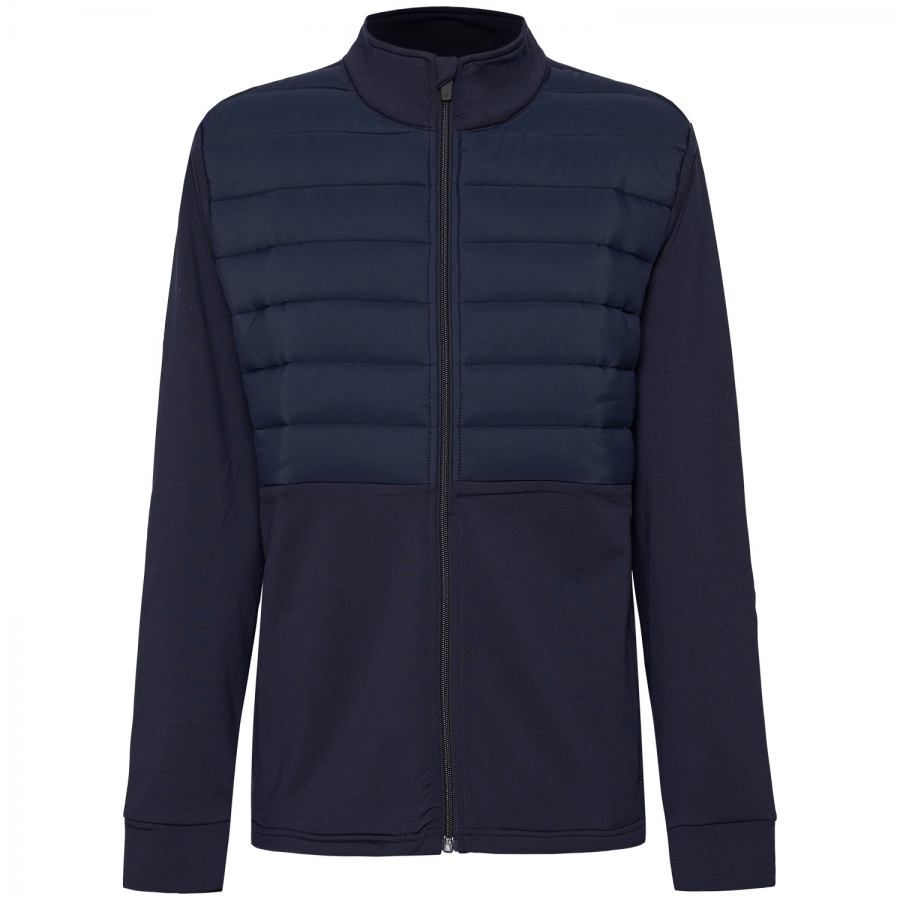 Ladies 1/2 Puff Jacket - FRENCH NAVY