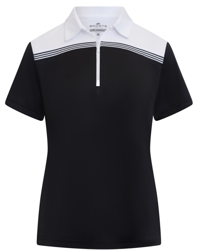 Ladies Edge Polo - BLACK