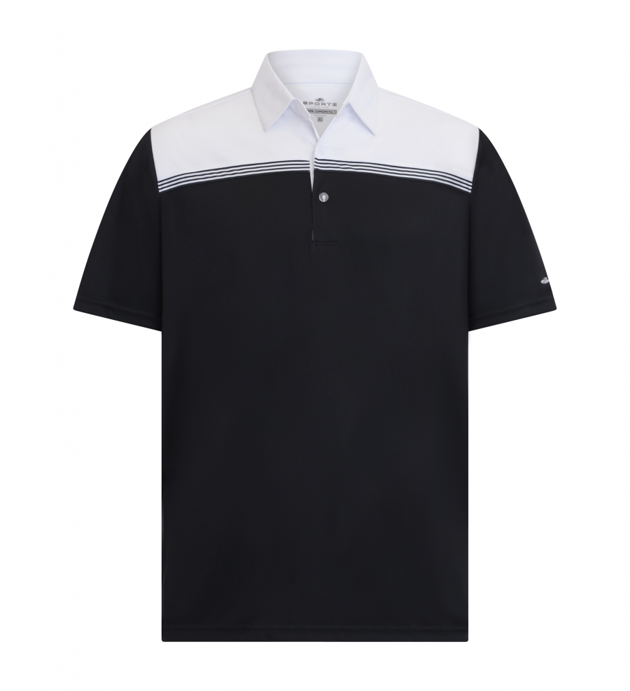 Men's Edge Polo - BLACK