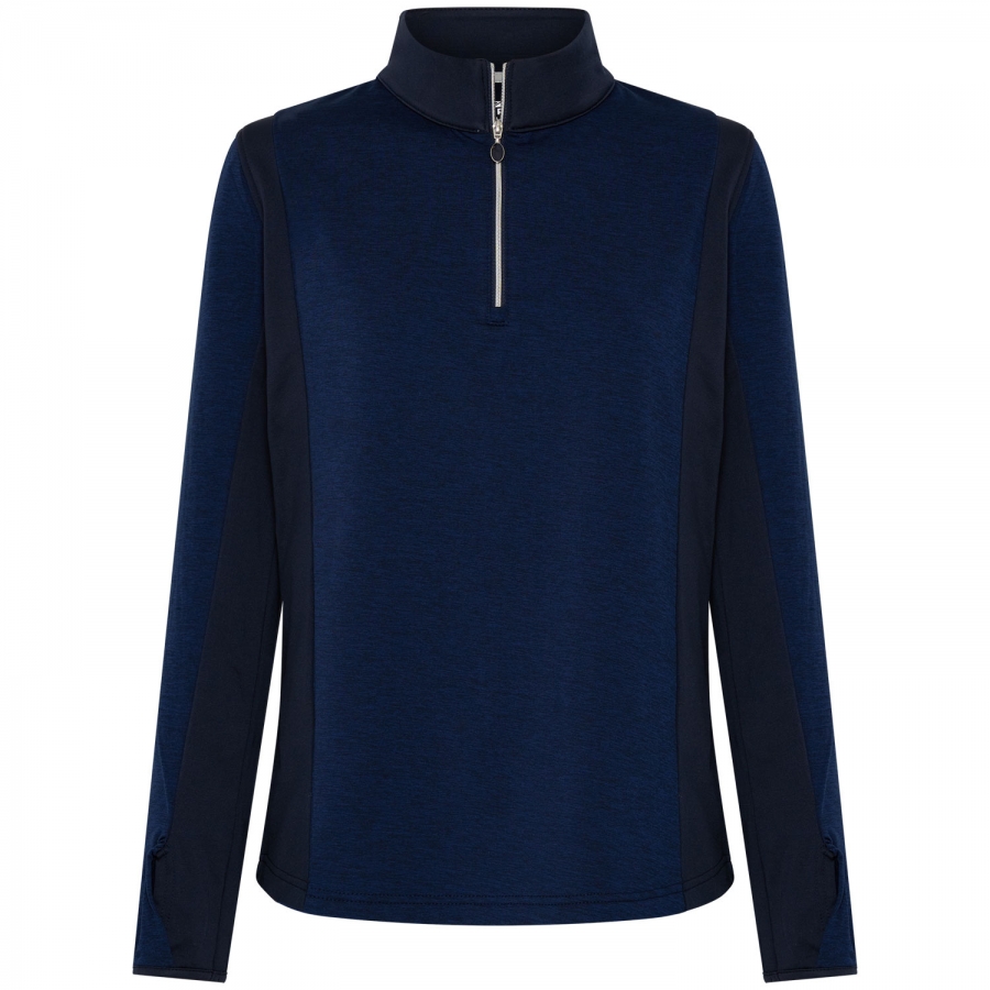 MARIN LADIES PULLOVER - FRENCH NAVY