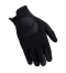 Leather Men's Right Hand Golf Glove - BLACK