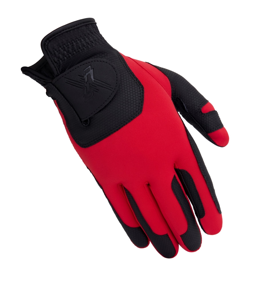 Synth Men's Right Hand Golf Glove - RED