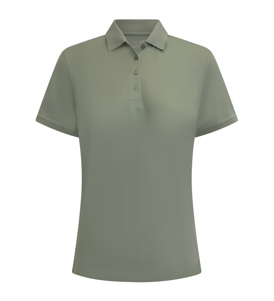 LADIES AERO POLO - SAGE