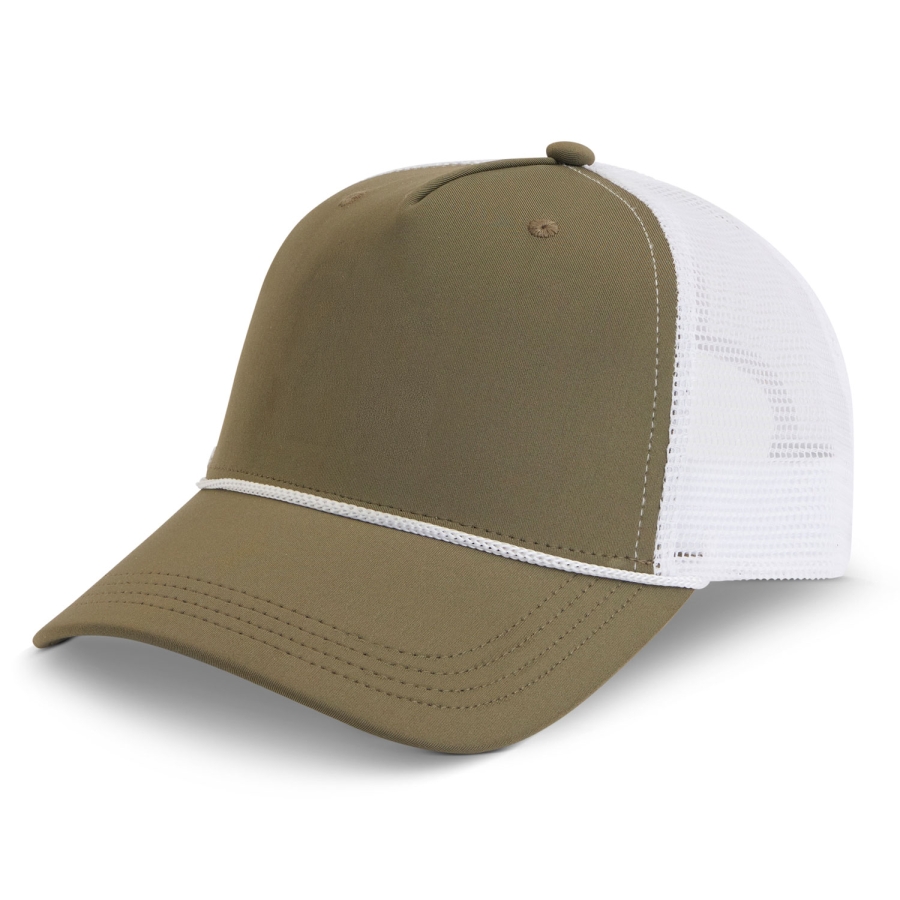 Windsor Trucker Cap - OLIVE/WHITE