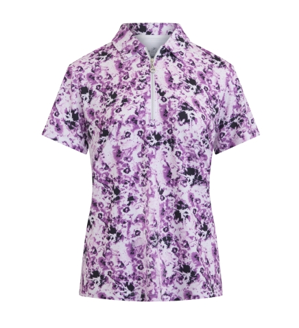 Island Bloom Ladies SS Polo